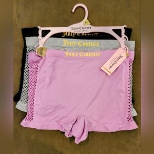 NWT 2X Juicy Couture Intimates 3-Pack Underwear
